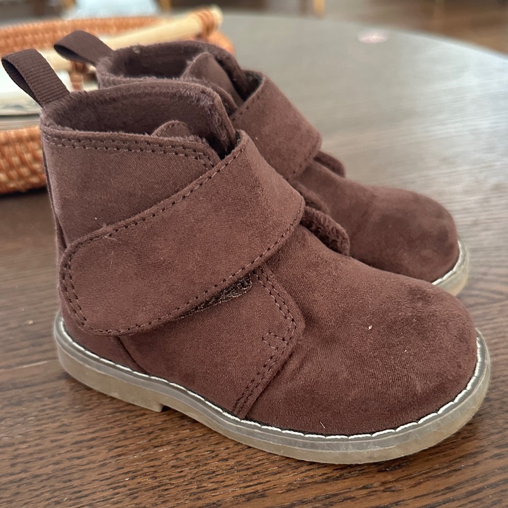Brown Kids Boots